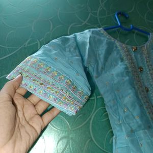 Blue Kurta Sett