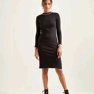 Cover Story Black Bodycon Dress