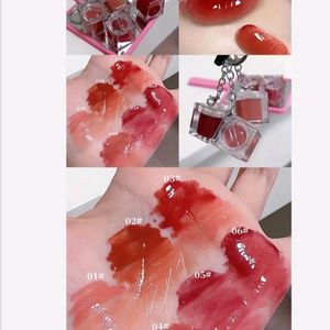 Jelly Ice Cube Mirror Lip Glaze