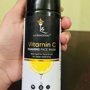 Vitamin C forming face wash