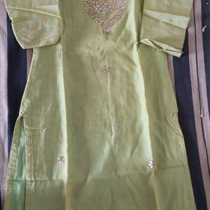 Beautiful Gotta Patti Work Kurta