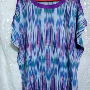 Cold Shoulder Design Cotton Top