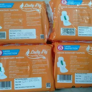 4 Pack Of Sanitary Pads