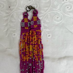 Multicolour Multistranded Neckpiece