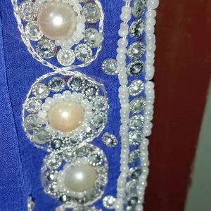 Partywear Fancy Duppatta With Moti Work