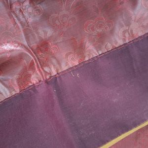 Semisilk maroon Color Saree