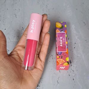 Myglamm K Play Flavoured Lipgloss Pink Guava Smash