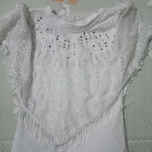 White Gorgeous Baby Girl Top