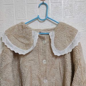 🎀Peter Pan Collar Teddy Jacket 🎀