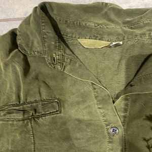 Green Cotton Shirt