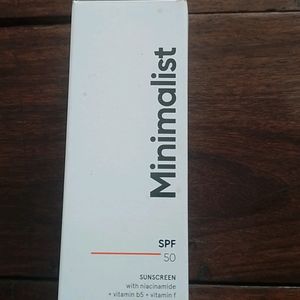 Minimalist Sunscreen SPF 50,PA ++++