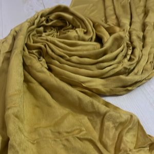 Yellow Rayon Cotton Hijab