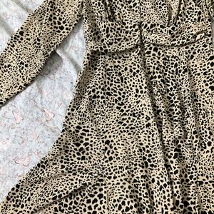 Animal Print Dress