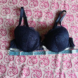 Variance Navy Blue Bra