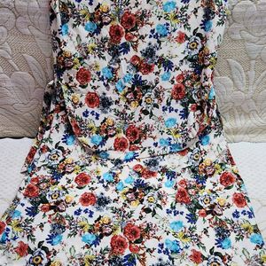 Flower Printed Dress