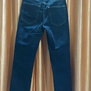 Straight High Ankle Jeans