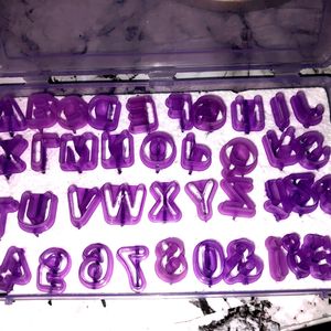 Fondent Alphabet Cutters...