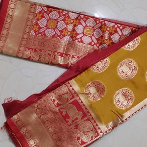 Durga Puja Special Kanjivaram Saree