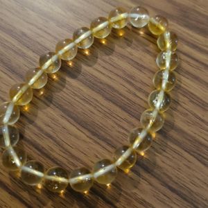 Natural Citrine Crystal Bracelet