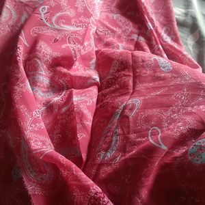 2 Meter Pink 🩷 Georgette Material