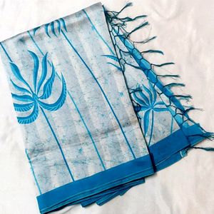 (🎉Freebies Included 🎉)Daily Wear Saree (Like New