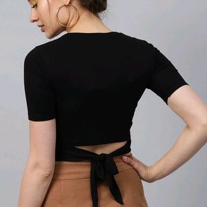 Top With Back Knot