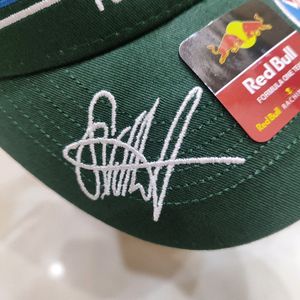 Red Bull Men Olive Green Cap