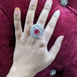 A.D Ruby Ring