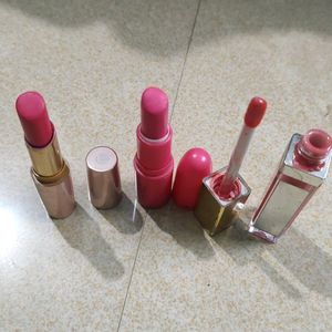 Lakme ,Mac & Lip Gloss Stick