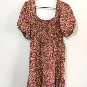 Beautiful Flower Dress From Zudio