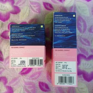 Aqualogica Combo Pack Moisturizer And Sunscreen