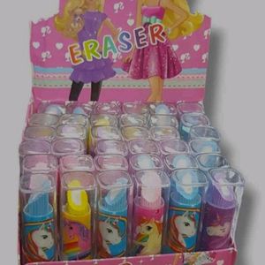 36 PCS LIPSTICK ERASERS