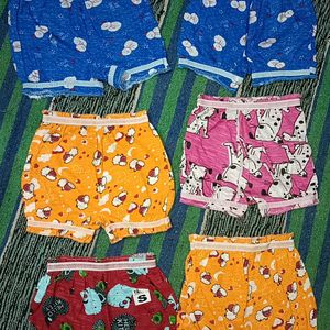 Kids Bloomers Short Girls Boy