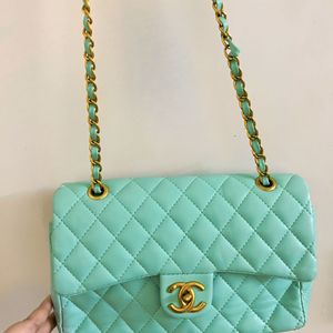 Real Chanel Blue Bag Limited Edition