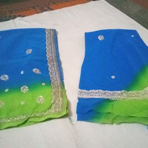 Unstitched Lahenga Choli Fabric Dupatta