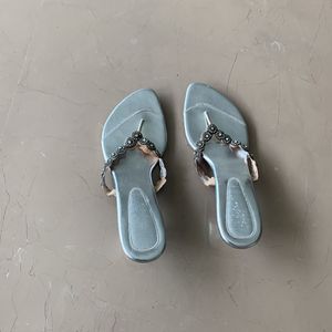 Silver Sandals