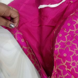 Ethnic Rani Pink Skirt