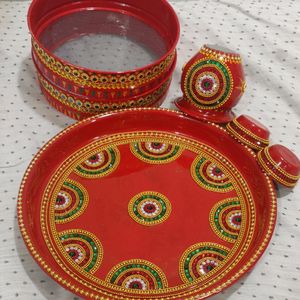 Karwachouth Thali Set