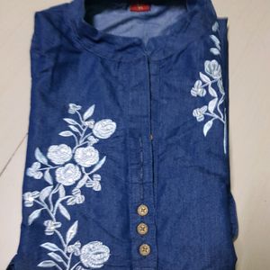 Unused Denim Kurti