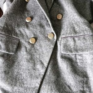 A Grey Wool Coat