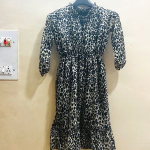 Animal Printed Beautiful Dress