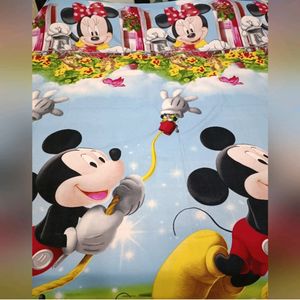 Mickey Mouse Theme Bedsheet