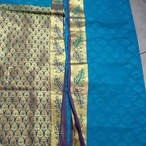 Aora Cotton Soft Silk With 0.80 MTR Blouse