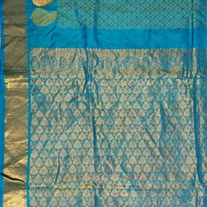 Blue Silk Saree