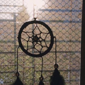 Handmade Black Dreamcatcher