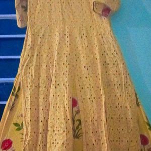 I Am Selling A Chicken Kadai Long Frock Suit