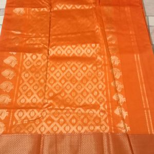 Orange Saree🧡🧡