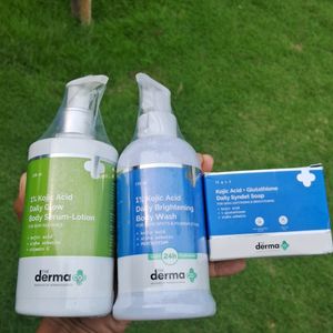 The Derma Co Combo Body Wash, Lotion And Soap