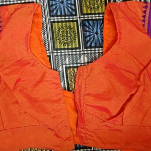 Orange Blouse