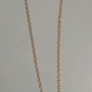 Moon Charm With Rosegold chain(NECKLACE)